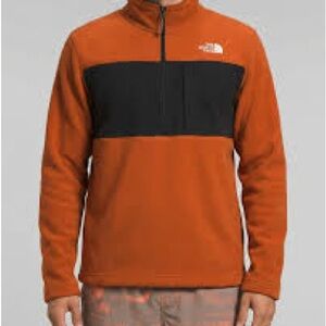The North Face Gordon Lyons Quarter Zip Fleece Pullover Shirt Sz L